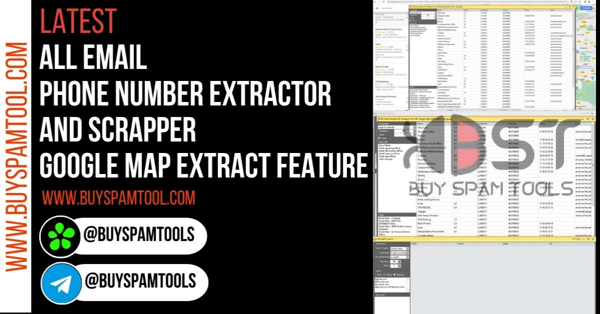 All DATA Extractor Including Emails & Mobile Numbers | Live Scrapping