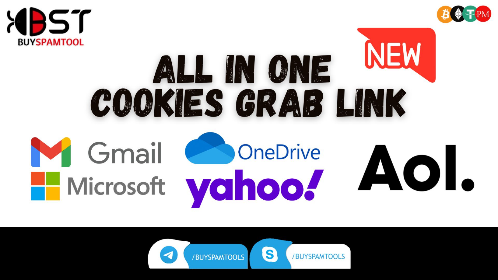 All in One Cookies Grab Page/Link (OneDrive, AOL, GMAIL, YAHOO, OFFICE365)